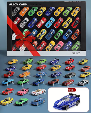 Alloy model car set