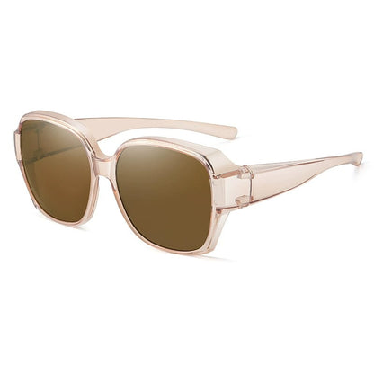 😎UV400 Ochronne okulary przeciwsłoneczne z oprawkami