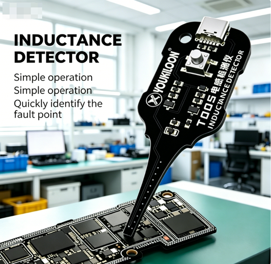 ✨ Testor indukcyjności elektromagnetycznej – Bezkontaktowa diagnostyka płytek PCB ✨