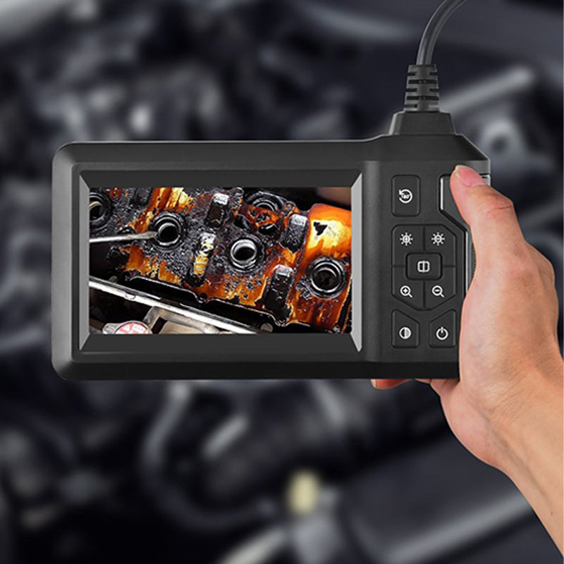 🔧 Teraz 50% taniej! ✨ Endoskop serwisowy – kamera HD, wodoodporność, regulowane oświetlenie LED; idealny do inspekcji silników, rur i ścian 🚗 Darmowa dostawa 🔥
