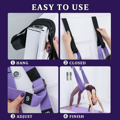 【💗Oferta ograniczona czasowo💗】Ulepszona taśma do rozciągania do jogi