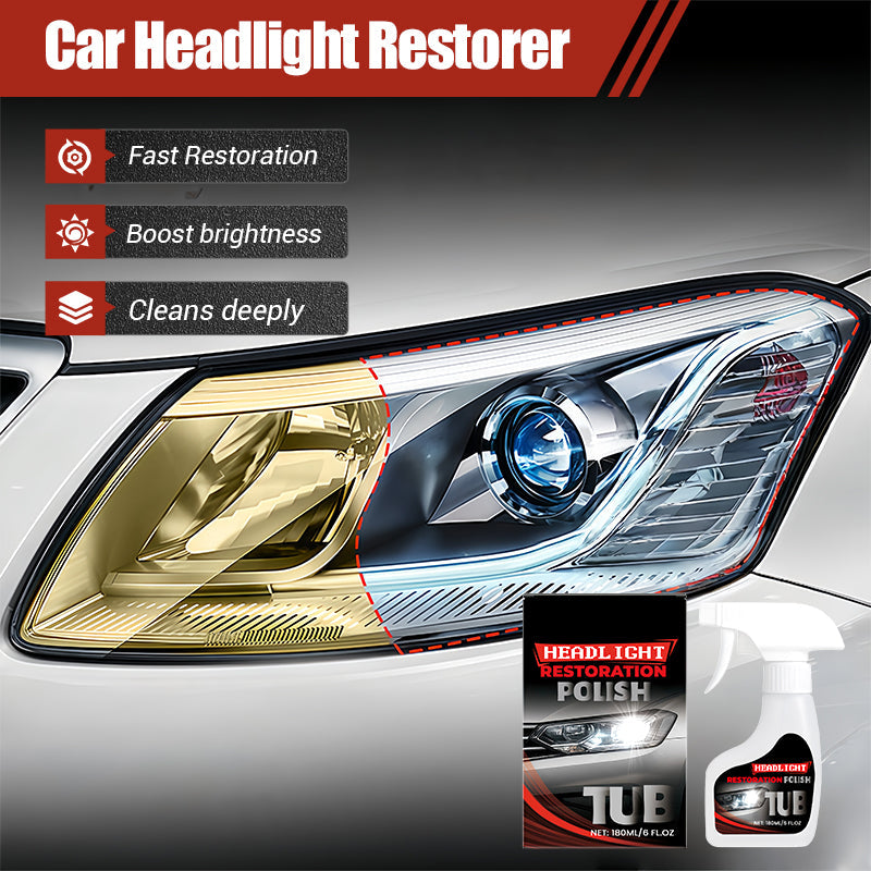🔥 HIT SPRZEDAŻY! 🚗 Preparat do regeneracji reflektorów – przywróć przejrzystość i blask! 💡✨