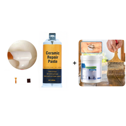 🔥Kup 2, a 3. otrzymasz gratis🎁Dwuskładnikowa pasta do naprawy płytek ceramicznych