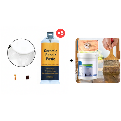 🔥Kup 2, a 3. otrzymasz gratis🎁Dwuskładnikowa pasta do naprawy płytek ceramicznych