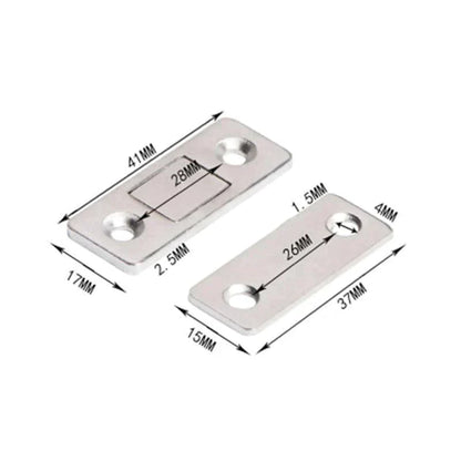 🚪Kup 2, dostań 1 gratis 🔥 Nieperforowany magnetyczny samozamykacz do drzwi – łatwa instalacja i ciche zamykanie, idealny do domu i biura ✨