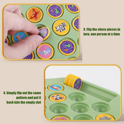 🎁Dwuosobowa gra w szachy z figurkami zwierząt dla dzieci
