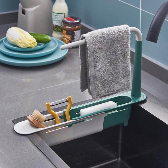 🧹 Teleskopowy stojak pod zlew – 50% ZNIŻKI! OFERTA LIMITOWANA!🏠 Regulowany, wytrzymały i łatwy w montażu – idealny do przechowywania pod zlewem, w szafce i spiżarni. ✨Maksymalnie wykorzystuje przestrzeń i utrzymuje porządek! 🚰