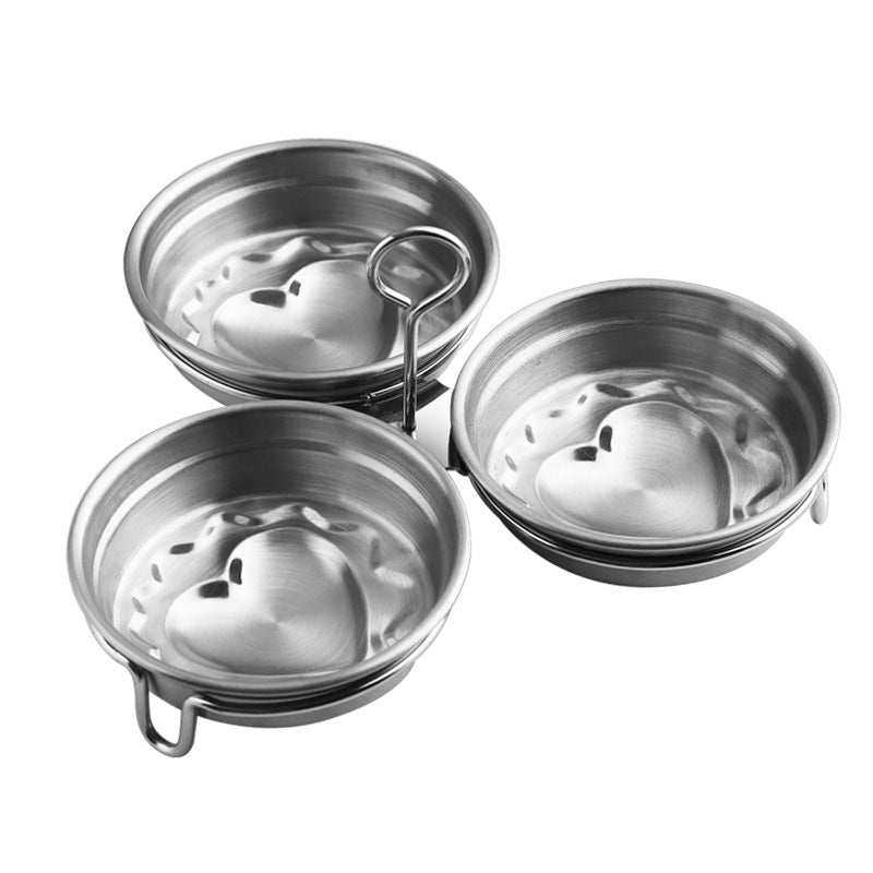 Black+White🎁 WIELKA WYPRZEDAŻ –50%! 🥚 Urządzenie do gotowania jaj ze stali nierdzewnej 304 – materiał klasy spożywczej premium, solidna konstrukcja i łatwe wyjmowanie ✨