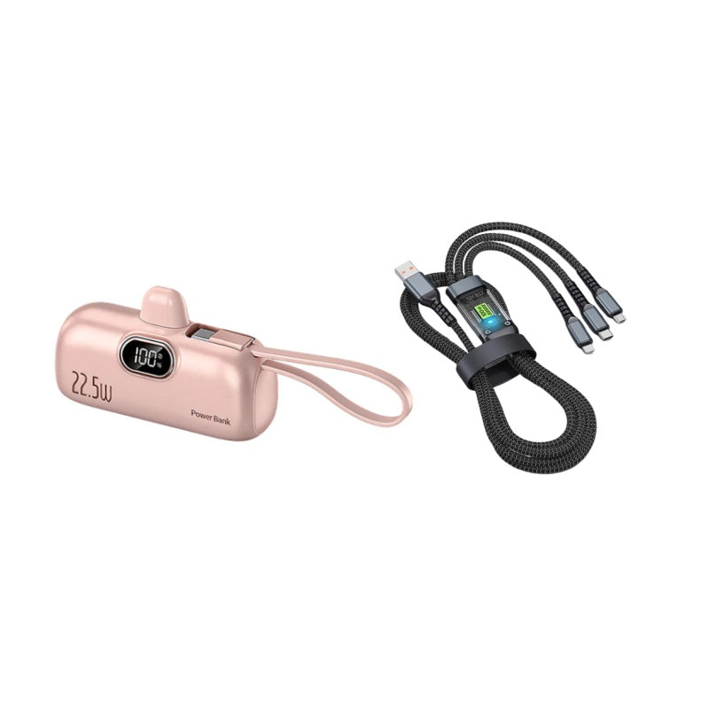 🔋 Mini power bank 5000mAh – 50% ZNIŻKI! ⚡✨NOWOŚĆ! OFERTA LIMITOWANA!Kompaktowy, lekki i wydajny-Idealny do kieszeni, torebki i plecaka. Zawsze gotowy, gdy potrzebujesz energii! 📱