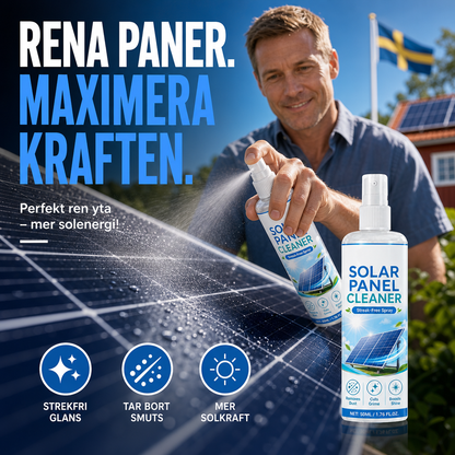 🛒 Teraz 50% taniej! ☀️ Zaawansowany spray do czyszczenia paneli słonecznych – Skutecznie usuwa zabrudzenia i zwiększa uzysk energii – Łatwy w użyciu produkt do stosowania na zewnątrz 💧