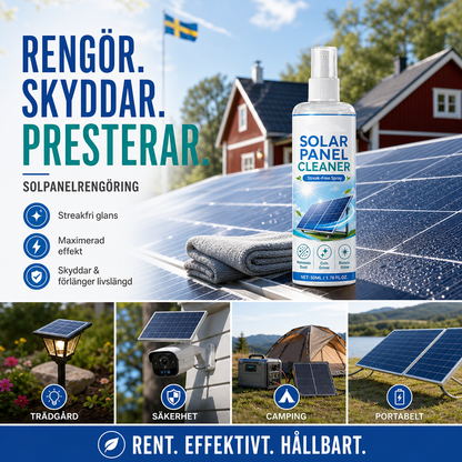 🛒 Teraz 50% taniej! ☀️ Zaawansowany spray do czyszczenia paneli słonecznych – Skutecznie usuwa zabrudzenia i zwiększa uzysk energii – Łatwy w użyciu produkt do stosowania na zewnątrz 💧
