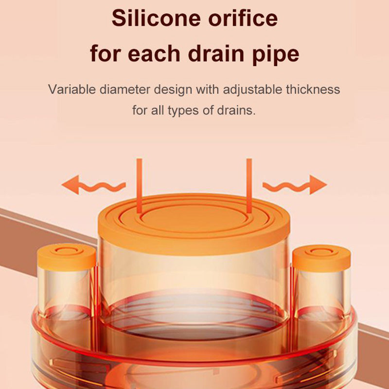 Wielofunkcyjny trójnik kanalizacyjny antyzapachowy