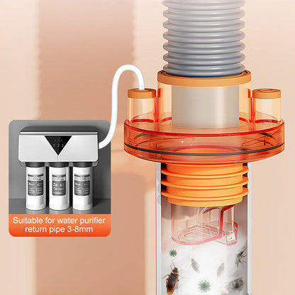 Wielofunkcyjny trójnik kanalizacyjny antyzapachowy