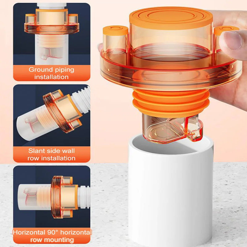 Wielofunkcyjny trójnik kanalizacyjny antyzapachowy