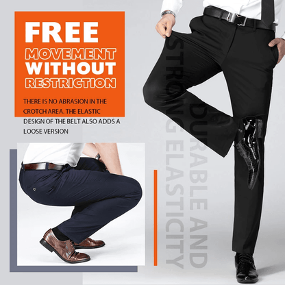 😎(Oferta ograniczona czasowo - 50% zniżki)👖Męskie klasyczne spodnie ze stretchu