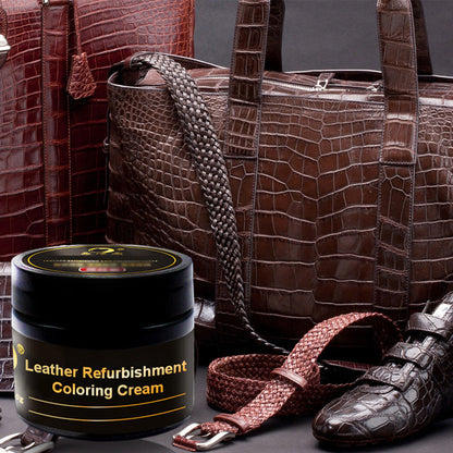 🧴 Krem do renowacji skóry – 50% ZNIŻKI! KUP 1 → 1 GRATIS! OFERTA LIMITOWANA!👜💪Czyści, nabłyszcza, odnawia rysy i zmienia kolor butów, torebek i mebli skórzanych. Twoje skórzane rzeczy znów będą jak nowe! ✨👞