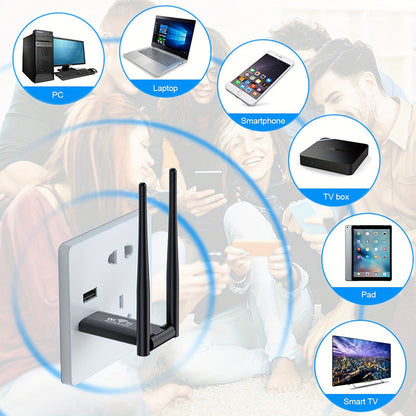🔥 Wielka wyprzedaż –50% 🔥 Wzmacniacz sygnału WiFi zasilany przez USB
