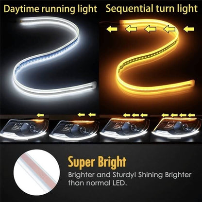 ⏳Oferta ograniczona czasowo⏰Elastyczne, dynamiczne kierunkowskazy LED do samochodu (2 szt.)🚗💡