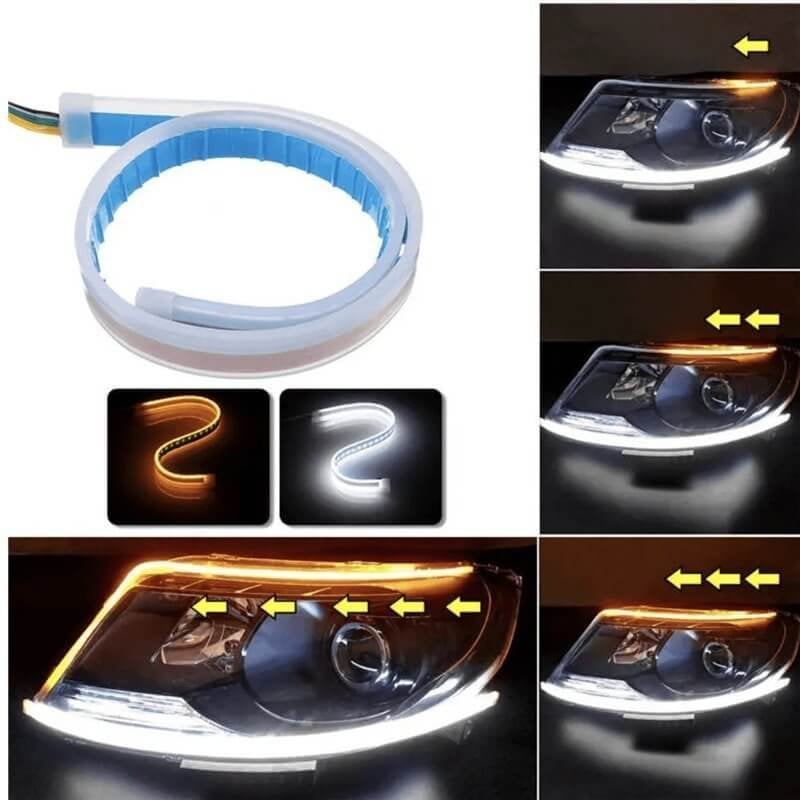 ⏳Oferta ograniczona czasowo⏰Elastyczne, dynamiczne kierunkowskazy LED do samochodu (2 szt.)🚗💡
