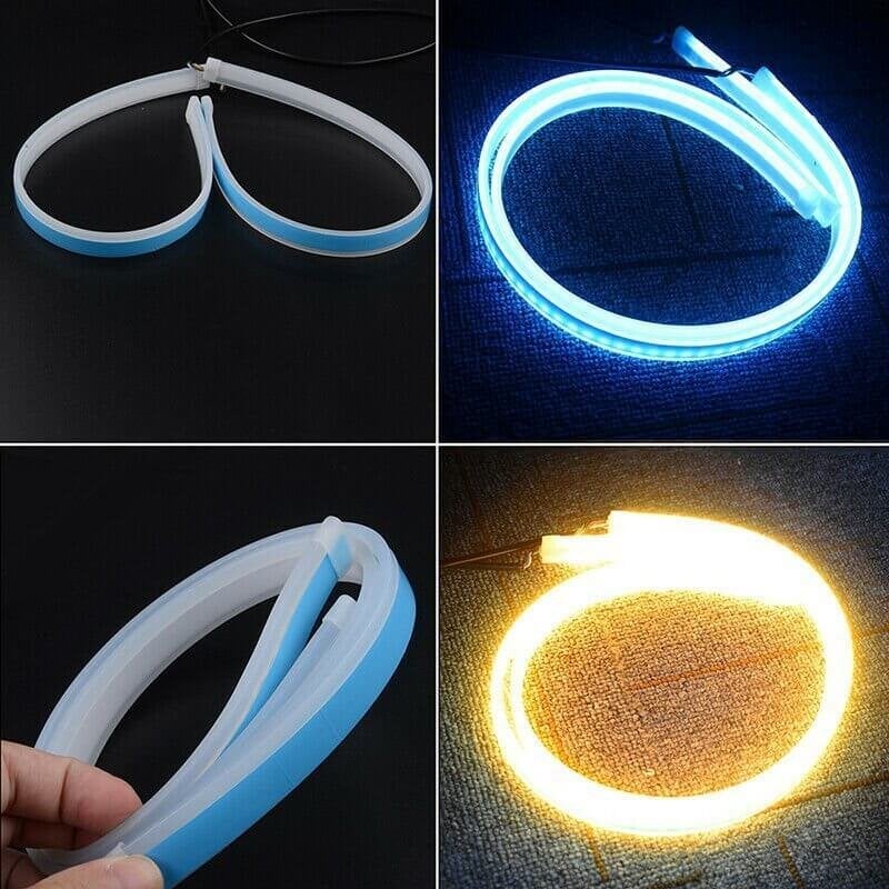 ⏳Oferta ograniczona czasowo⏰Elastyczne, dynamiczne kierunkowskazy LED do samochodu (2 szt.)🚗💡