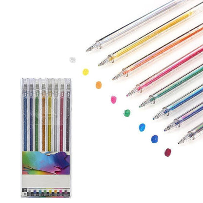 🔥 LAST DAY! 50% OFF! ✨ Sparkle Glitter Gel Pen Set | 8/12/18-Piece Sets | Smooth & Shimmery Gel Pens | Perfect for Journaling, Crafts & Creative Projects 🎨