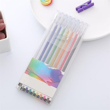 🔥 LAST DAY! 50% OFF! ✨ Sparkle Glitter Gel Pen Set | 8/12/18-Piece Sets | Smooth & Shimmery Gel Pens | Perfect for Journaling, Crafts & Creative Projects 🎨