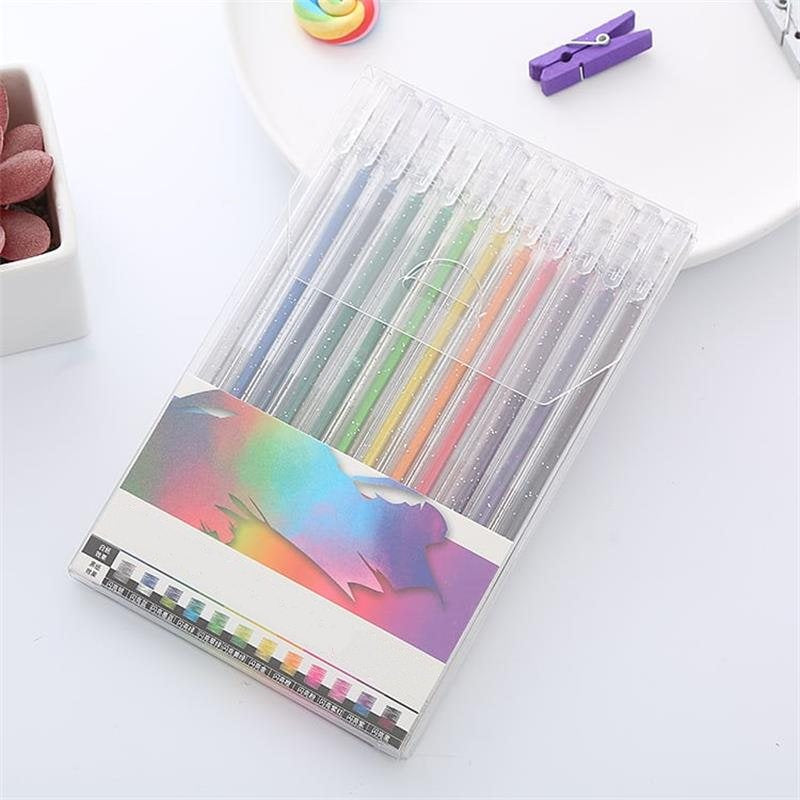 🔥 LAST DAY! 50% OFF! ✨ Sparkle Glitter Gel Pen Set | 8/12/18-Piece Sets | Smooth & Shimmery Gel Pens | Perfect for Journaling, Crafts & Creative Projects 🎨