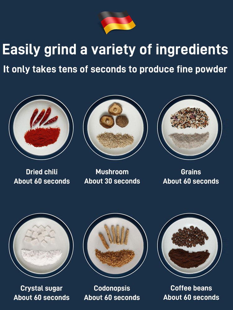 ✨Pożegnaj się z żmudnym ręcznym mieleniem — szybko spulchnij do postaci drobnego proszku!✨