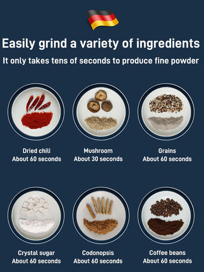 ✨Pożegnaj się z żmudnym ręcznym mieleniem — szybko spulchnij do postaci drobnego proszku!✨