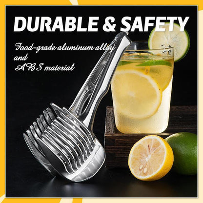 🍋Teraz 50% taniej! Kreatywne narzędzie kuchenne do krojenia w plastry – ręczna krajalnica ze stopu aluminium (materiał bezpieczny w kontakcie z żywnością) oraz uchwyt ułatwiający szybkie krojenie cytryn, pomidorów, cebuli i miękkich owoców lub warzyw.