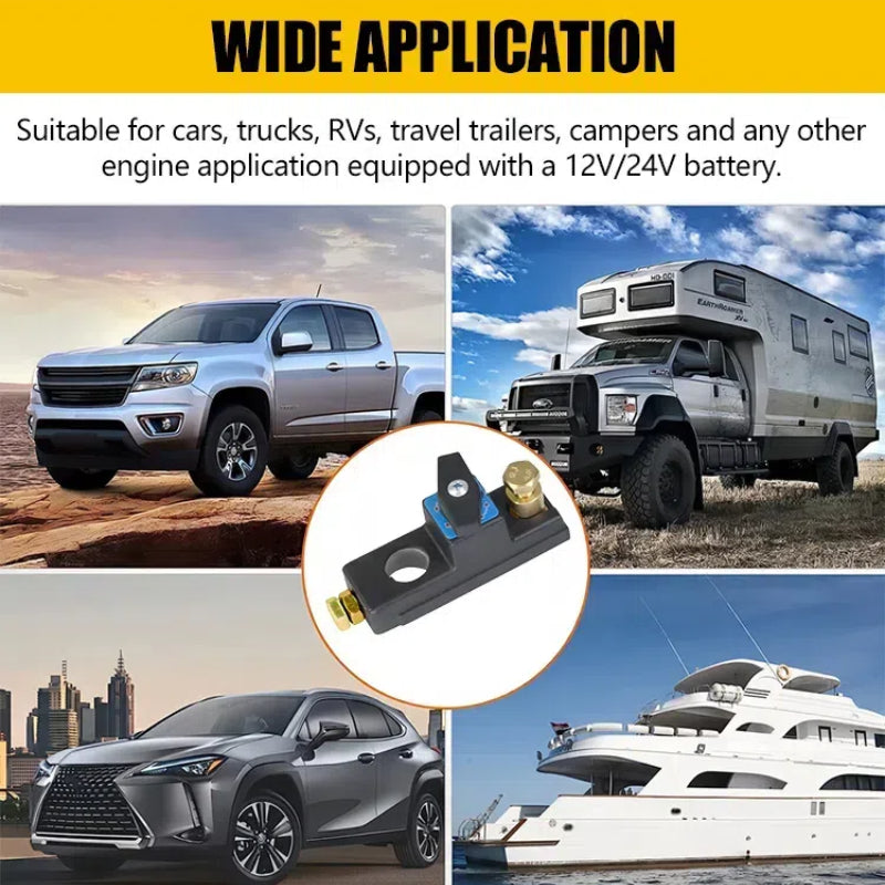 ⚡ Rozłącznik akumulatora 12 V/24 V do pojazdu