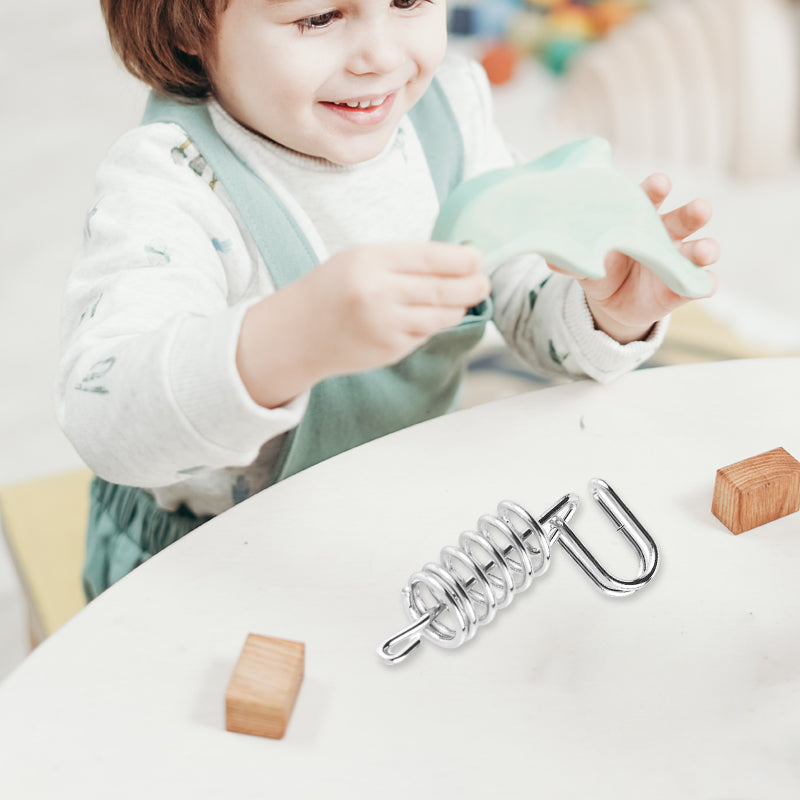 🧠Metalowe łamigłówki z drutu – edukacyjne i rozrywkowe