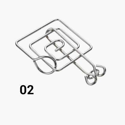 🧠Metalowe łamigłówki z drutu – edukacyjne i rozrywkowe