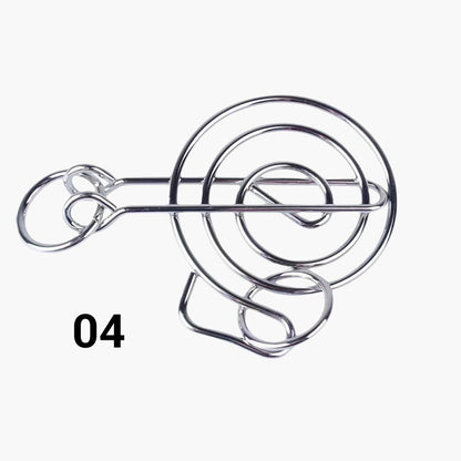 🧠Metalowe łamigłówki z drutu – edukacyjne i rozrywkowe