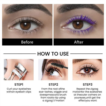 Kup 6, a 6 dostaniesz gratis – wodoodporny tusz do rzęs w żywych kolorach