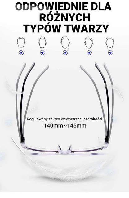 🕶️ Wygodne okulary do czytania z filtrem światła niebieskiego Okulary do czytania🧐
