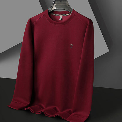 【🚛Płatność za pobraniem】✨Męska koszulka z długim rękawem i dekoltem w szpic