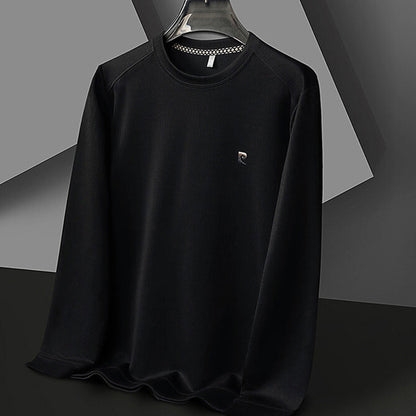 【🚛Płatność za pobraniem】✨Męska koszulka z długim rękawem i dekoltem w szpic