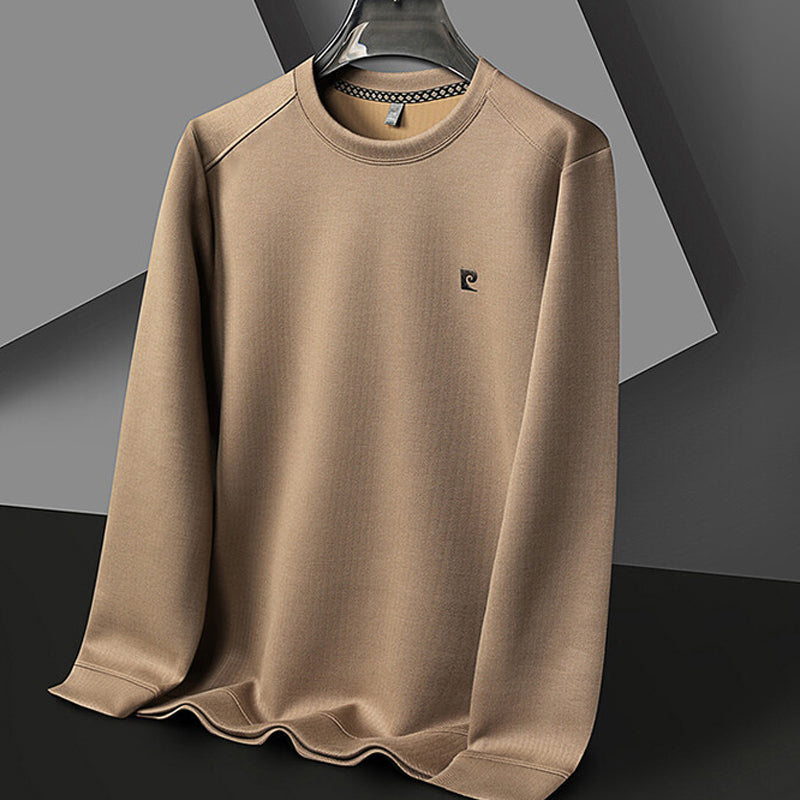 【🚛Płatność za pobraniem】✨Męska koszulka z długim rękawem i dekoltem w szpic