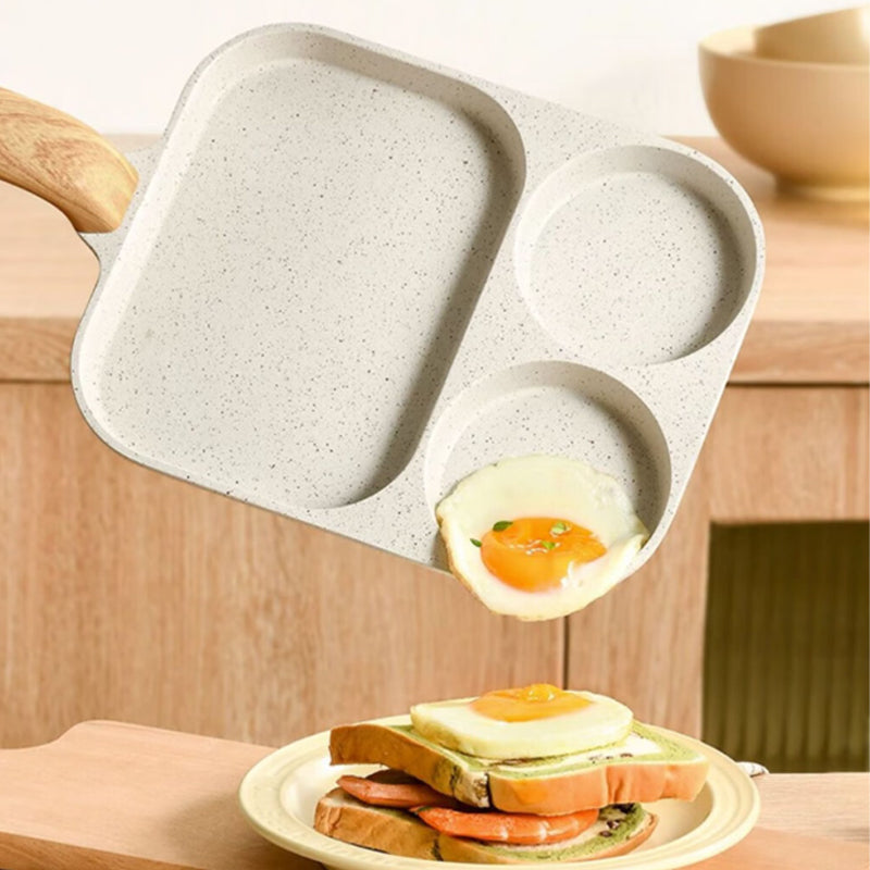 🍳Trzy w jednym — patelnia z powłoką nieprzywierającą