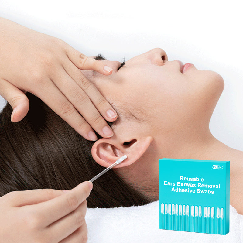 🔥GORĄCA WYPRZEDAŻ 2025🔥 Wielorazowe samoprzylepne waciki do usuwania woskowiny usznej✅