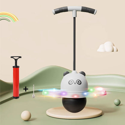 ✨ Zabawka Fun Balance Bounce – Aktywna zabawa, trening równowagi i magiczne światła dla dzieci! ✨