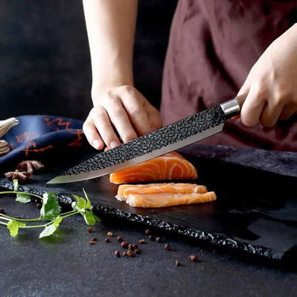 ⏳Oferta ograniczona czasowo⏰Zestaw profesjonalnych noży kuchennych niemieckiej produkcji – zestaw 6 sztuk