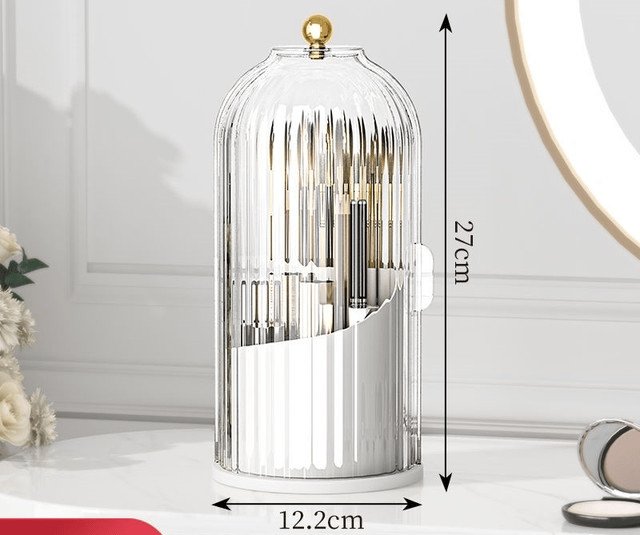 🏡 ORGANIZER NA SZCZOTECZKI Z SUWANĄ POKRYWKĄ – 50% TANIEJ! 🔥✨ Koniec z bałaganem w łazience! 🛁✅