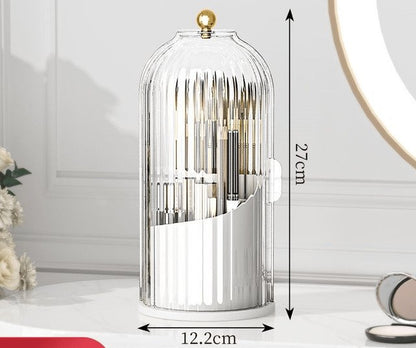 🏡 ORGANIZER NA SZCZOTECZKI Z SUWANĄ POKRYWKĄ – 50% TANIEJ! 🔥✨ Koniec z bałaganem w łazience! 🛁✅