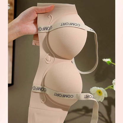 💜Limitowana wyprzedaż - 50% TANIEJ💜Damski biustonosz push-up z usztywnianymi miseczkami i bez fiszbin