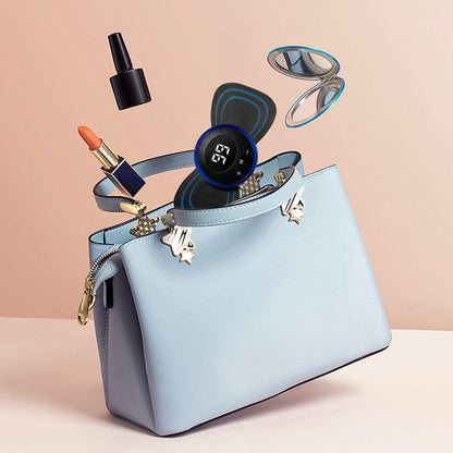 🎁Przenośny masażer z 8 trybami i ekranem LCD - mini stymulator mięśni łagodzący ból