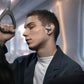 Obrotowy, otwarty nauszny zestaw słuchawkowy Bluetooth do sportu