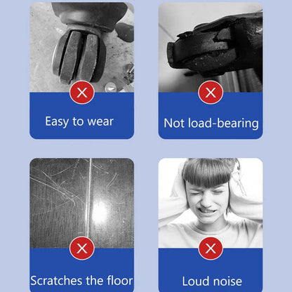 Gładkie, kierunkowe koło skrętne