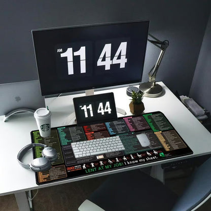 🖥️ PODKŁADKA BIUROWA Z SKRÓTAMI KLAWISZOWYMI – EFEKTYWNOŚĆ + WYGODA + TRWAŁOŚĆ! ✨